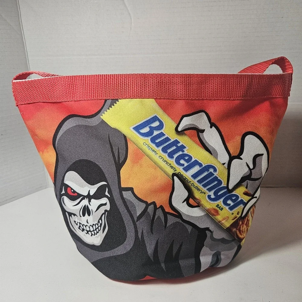 Spirit Halloween Bucket‎ Bag Tote Bag Butterfinger Limited Edition